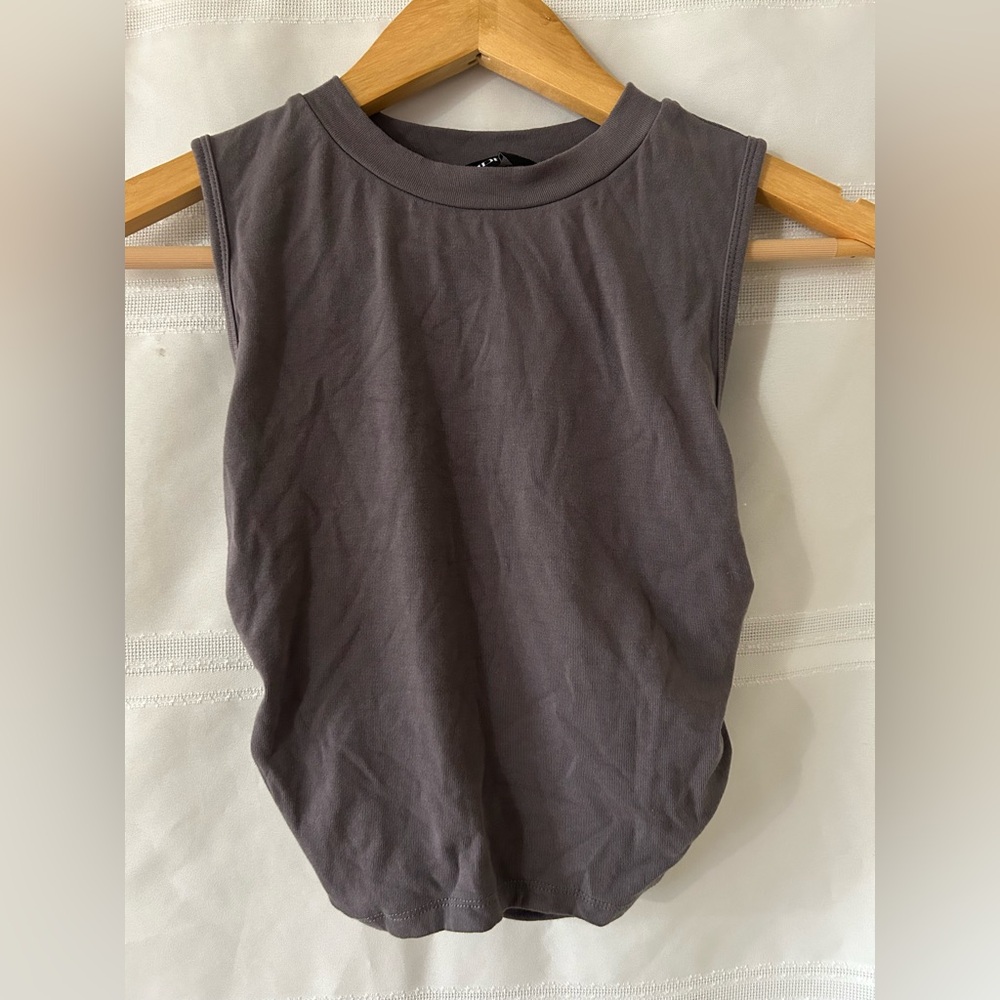 Cider Slate Gray Muscle Tee